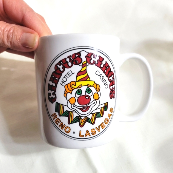 Vintage Reno Nevada Circus Circus Hotel Casino Mug - Picture 3 of 6